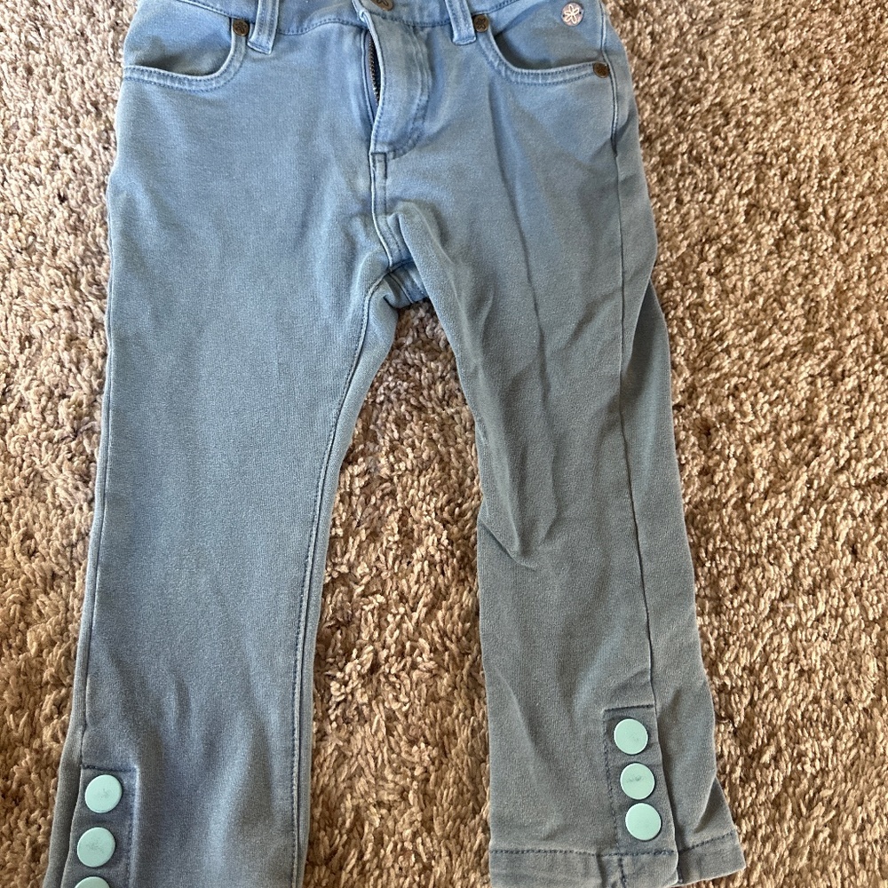 Matilda Jane Girls Crop Jean Leggings